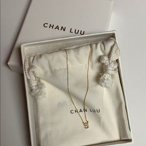 Chan Luu S initial necklace